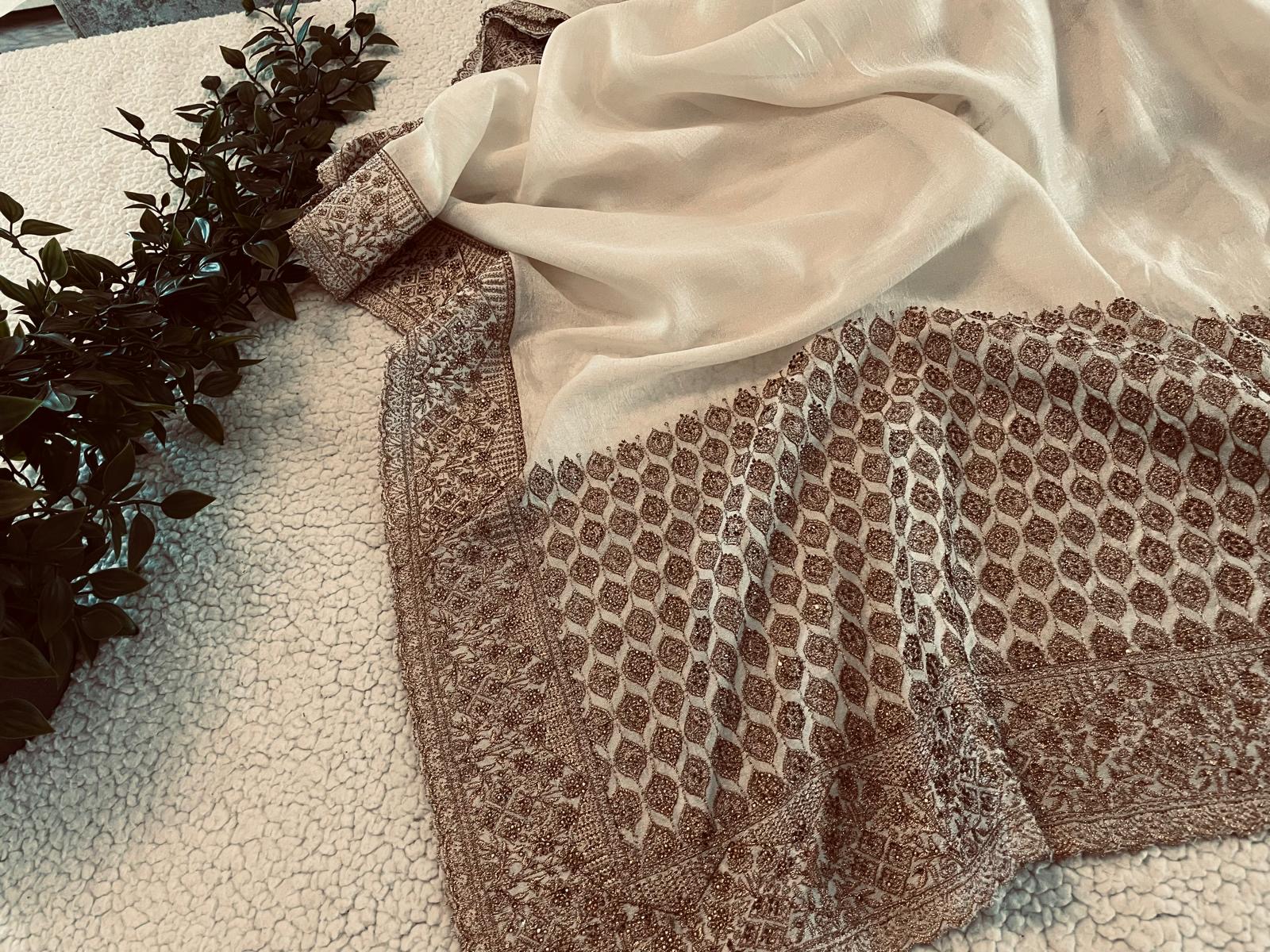 Exquisite Saree Handcrafting